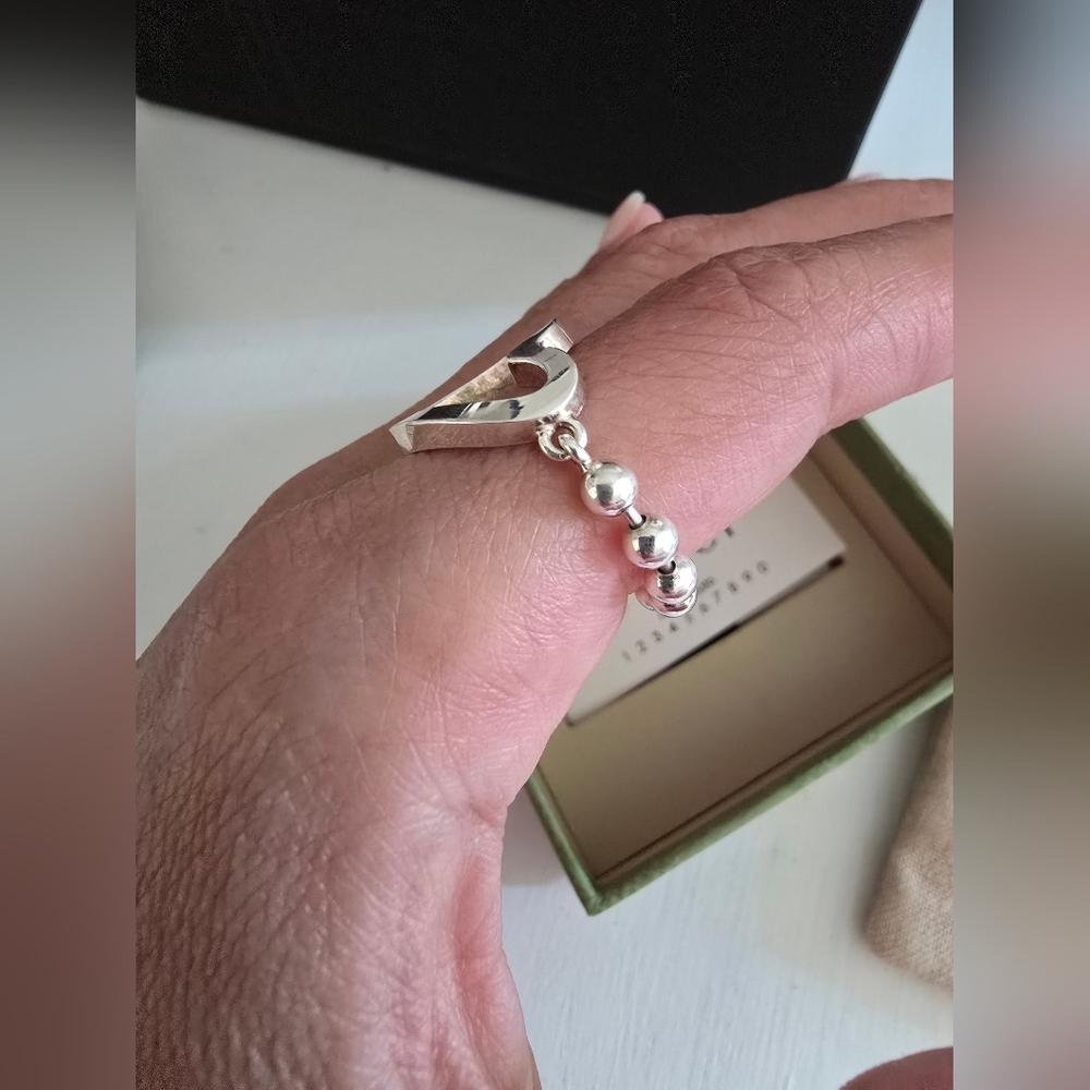 Sterling Silver Heart Ring - Picture 2 of 3